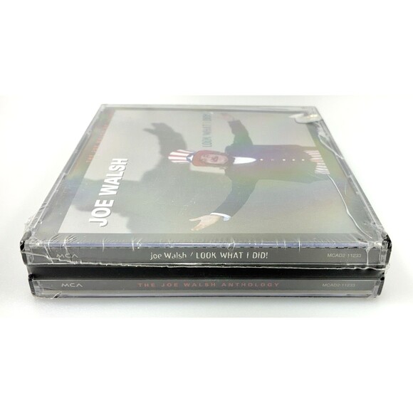 The Joe Walsh Anthology: Look What I Did! Vintage 1995 CD New Factory Sealed - Picture 3 of 8